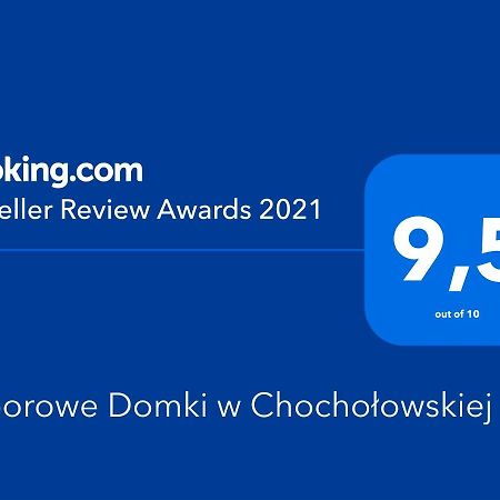 Toporowe Domki W Chocholowskiej Witów Buitenkant foto